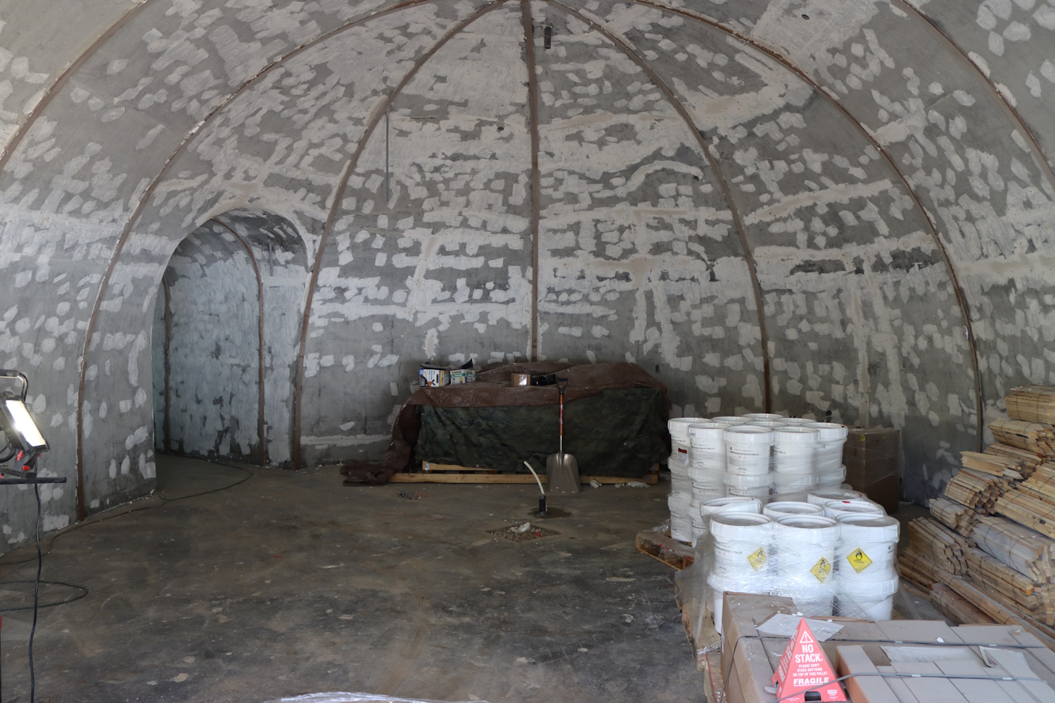 Underground bunker in Idaho.